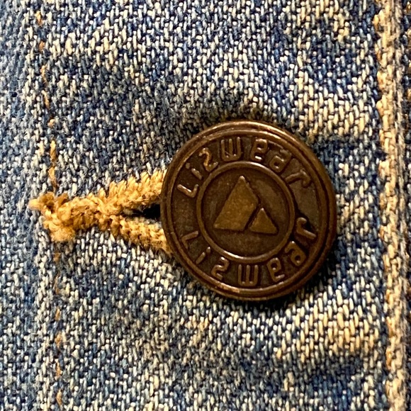 LIZ Authentics Denim Mini Dress - Picture 3 of 6